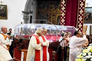 La Bajada del Cristo de Telde 2018 (Foto Antonio Alí)